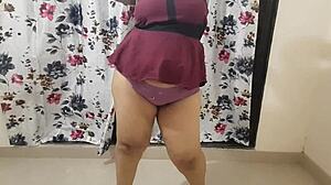 i'm samiya, the indian wife, getting naughty in my bedroom with doggystyle passion