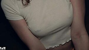 Petite College Girl Takes Huge Massive Cock Deepthroat!