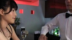 Creampied Milf Pussy Gets Fucked Across The Bar With Big Tits Bouncing