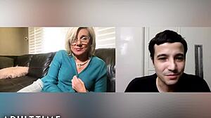 Mature beauty Payton Hall craves step-grandson