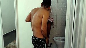 hot neighbor tries anal for first time with big cock