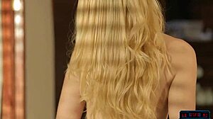 Voyeur boyfriend watches his girlfriend massage a milf