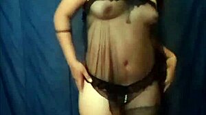 Sexy mexican dances in lingerie showing ass and tits