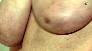 natasha poses in her private striptease session