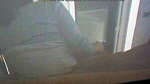 Married Angel Cheats With Hidden Handjob