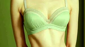 Lingerie Models In Flower Panties Barefoot And Sexy