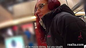 Flawless czech cutie teased in hypermarket then nailed in pov