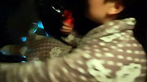 Multiple squirting orgasms public outdoor creampie