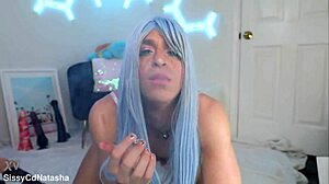 just a nasty cigarette sissy making smoking fetish content