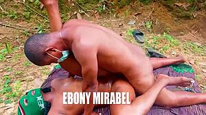 african pornstar turns roadside fantasy into raw reality