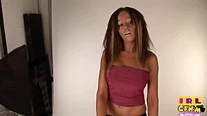 Busty amateur babe gets fucked by photographer right after the photoshoot