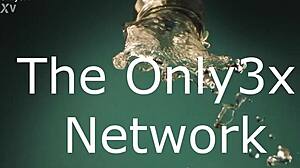 Mason Moore's anal scene in her butt. Featuring creampie and gaping by Only3x Network.