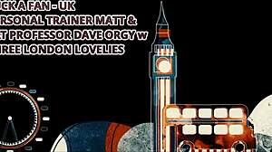 Matt Adreana and Lucy in London