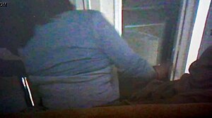 Married Angel Cheats With Hidden Handjob