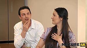 Does lynna nilsson guide her boy to lose virginity in kitchen on birthday