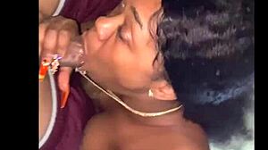 Old time favorite sloppy blowjob video with big black cock and doggystyle action