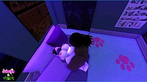 Fucking Candy Demi-Human's Sexy Ass Hard