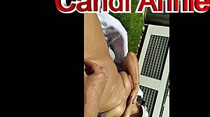 Candi Annie Swallows Cum as Hotwife Milf!