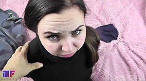 Caught Thief Gets Mouth Fucked!