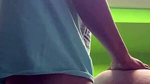 Zoe bends over for intense anal doggystyle fucking