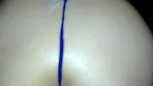 Intense doggystyle in lingerie and stockings bent over