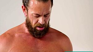 Sexy Blonde Masseuse Sucks Fat Dick Deep in Tight Cunt