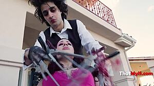 Jessica Ryan and Annie King finger-fuck in group sex