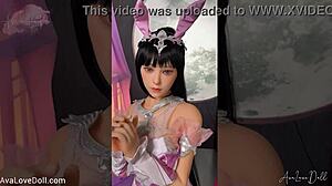 Slutty Body Of Shino The Moon Queen Japanese Cosplay Bitch