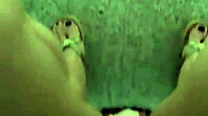 Shemale Ting Xuan Masturbates Outdoors in Public Hotel Area