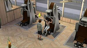 Sims Fuck in the Gym