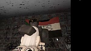 blonde slut giving me head in my roblox condo