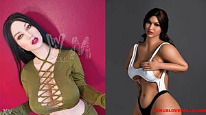 silicon sex doll venus love doll with curvy body and realistic features for fucking