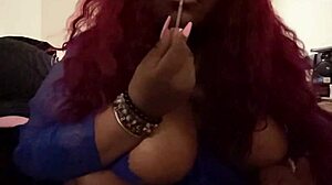 I take a holiday break to enjoy my big tits