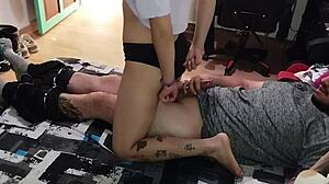 stepsister craving cock seduces me, we fuck wildly in stepparents' house 😈💦