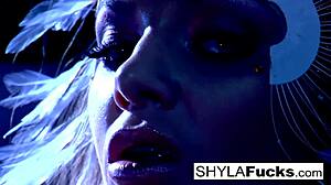 busty nikka, do you obey shyla stylez's commands in girl on girl sex?