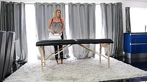 Lesbian Massage Leads To Dripping Wet Orgasm