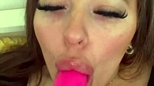 Want a slutty British girlfriend experience? Watch this horny teen in action.