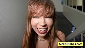 leila cove sucks huge dick and swallows deep