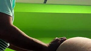 Zoe bends over for intense anal doggystyle fucking