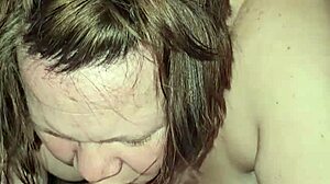 Can You Resist These Big Preggo Tits in MILF Blowjob and Sex?