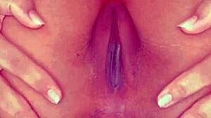 Famous cam girl in student costume solo softcore