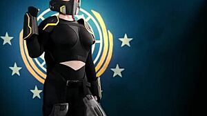 In the Helldivers universe, wives demand sex in the name of democracy, featuring Mollyredwolf