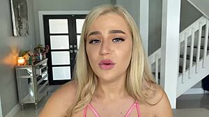 all natural busty blonde blake blossom rides big dick jmac in cowgirl and doggystyle - full video with deepthroat and rough fucking