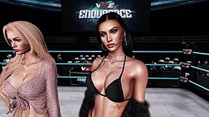 hey, check out this virtual pro wrestling bikini contest