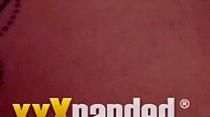 british brunette babe poppy from xpanded tv strips and masturbates solo