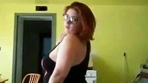 The milf endures rough hardcore action, squirting wildly as cum splatters her big tits and ass