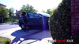 all she had to do was wear her skimpiest outfit and as long as she took the d hed give her the a