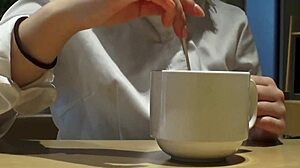 Affair with this cute Japanese office lady in her workplace.