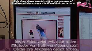 German Real Amateur Teen Couple Tries Self-Made Porn