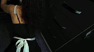 The Husband Couldn't Resist Cheating With A Sexy Big Ass Cleaner